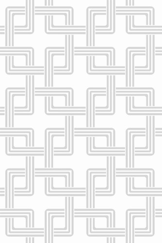 Pattern repeat of Gray overlapping squares removable wallpaper design