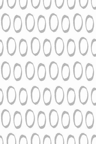 Pattern repeat of Hand drawn circle removable wallpaper design