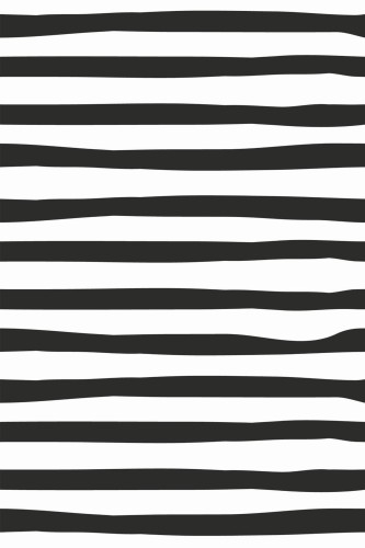 Pattern repeat of Horizontal abstract striped removable wallpaper design