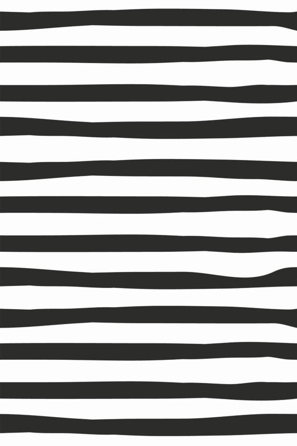 Pattern repeat of Horizontal abstract striped removable wallpaper design