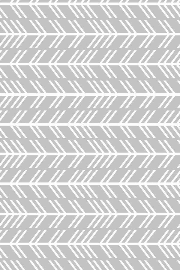 Pattern repeat of Horizontal arrow removable wallpaper design