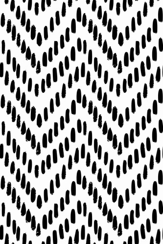 Pattern repeat of Ikat chevron removable wallpaper design