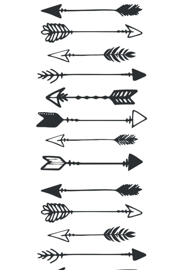 Fancy Walls self-adhesive wallpaper in geometric arrow motif