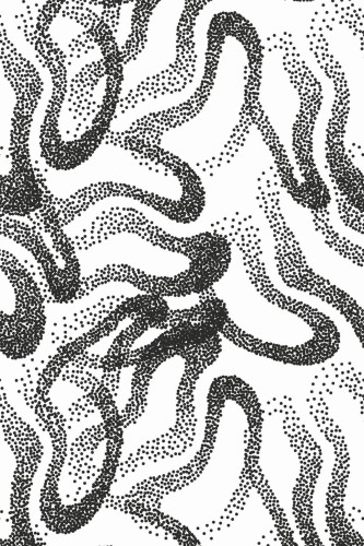 Pattern repeat of Modern abstract removable wallpaper design