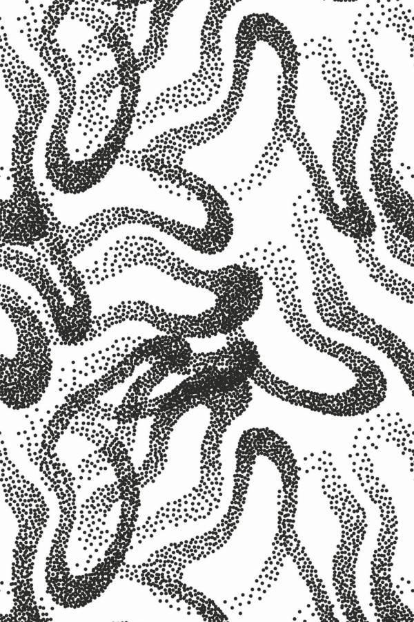 Pattern repeat of Modern abstract removable wallpaper design