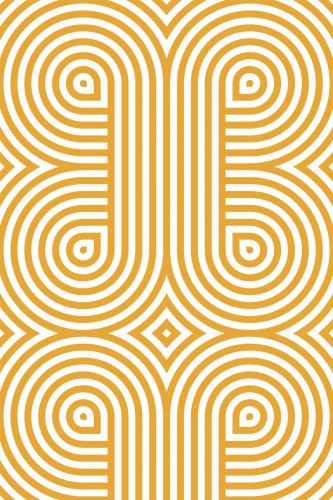 Pattern repeat of Modern retro removable wallpaper design