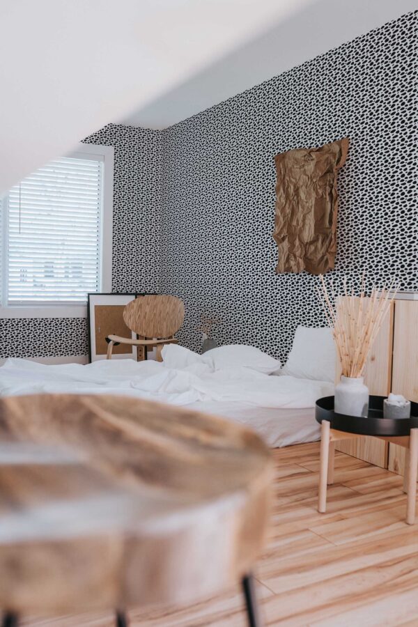 Classic cheetah peel and stick wallpaper by Fancy Walls