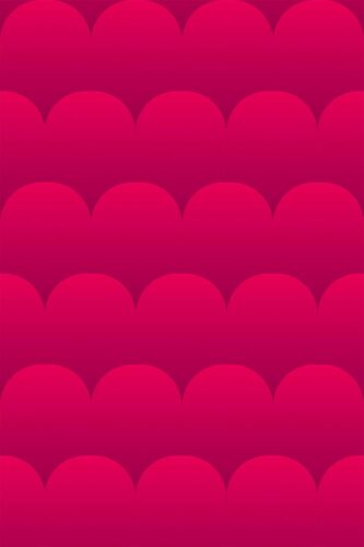 Traditional wallpaper in retro pink scale pattern by Fancy Walls