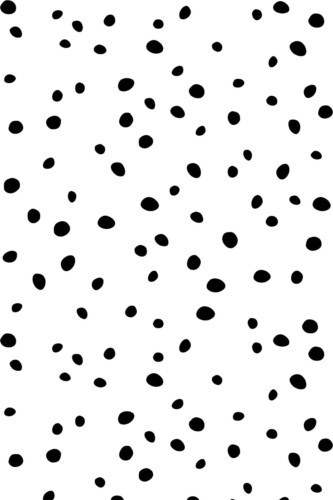 Fancy Walls high-contrast dalmatian dot self-adhesive wallpaper