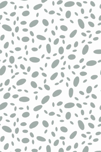 Pattern repeat of Round terrazzo removable wallpaper design
