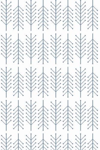 Pattern repeat of Scandinavian arrow removable wallpaper design