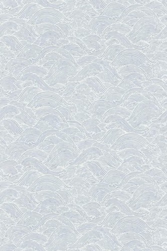 Pattern repeat of Seamless waves removable wallpaper design