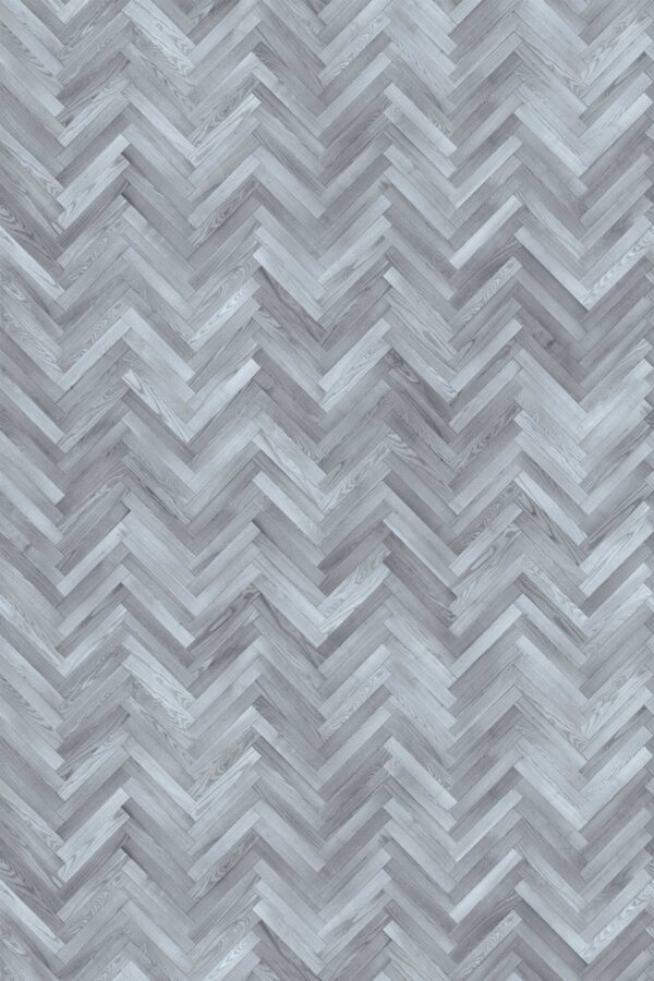 Fancy Walls self-adhesive wallpaper in subtle gray herringbone pattern