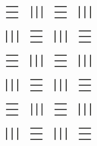 Pattern repeat of Striped square removable wallpaper design