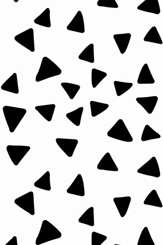 Pattern repeat of Triangle removable wallpaper design