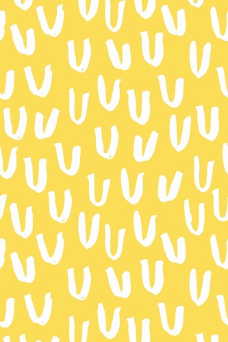 Pattern repeat of U pattern removable wallpaper design