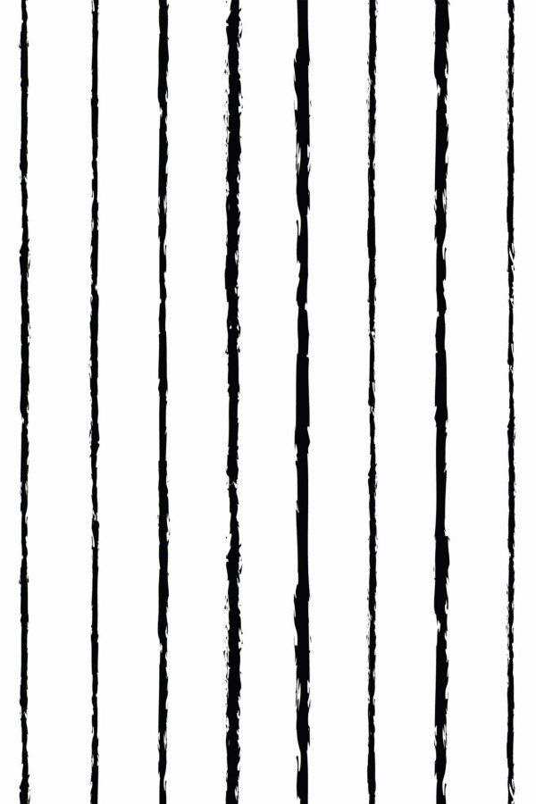 Pattern repeat of Vertical brush stroke lines removable wallpaper design