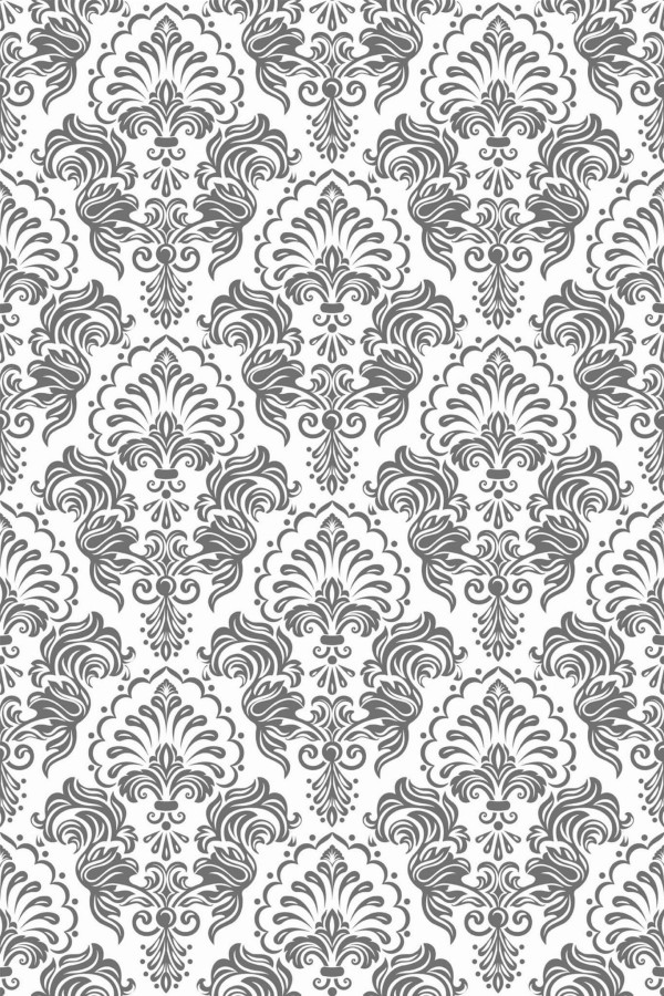 Pattern repeat of Vintage removable wallpaper design