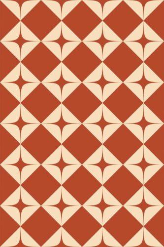 Fancy Walls traditional wallpaper with classic burnt orange look