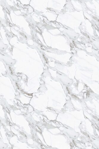 Sophisticated self-adhesive wallpaper in white marble by Fancy Walls