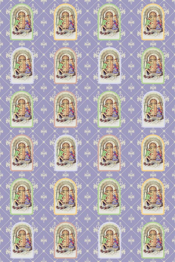 Alice and Frog Wallpaper