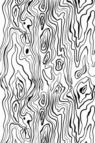 Pattern repeat of Wood texture removable wallpaper design