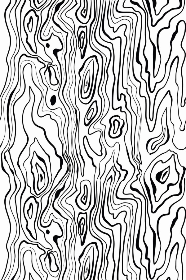Pattern repeat of Wood texture removable wallpaper design