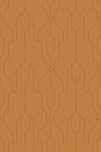 Copper Color Art Deco peel and stick wallpaper by Fancy Walls