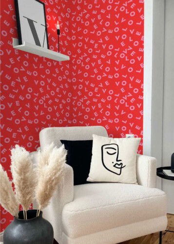 fancy walls subscribe pop up in valentines day theme