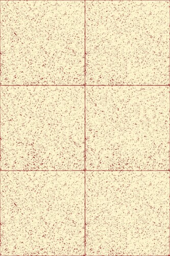 Eclectic copper removable wallpaper with sandy tiles by Fancy Walls