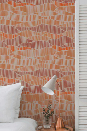 neutral brown aesthetic peel and stick wallpaper