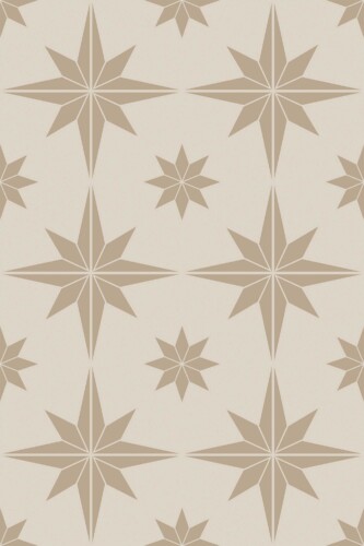 Removable wallpaper with neutral star design by Fancy Walls