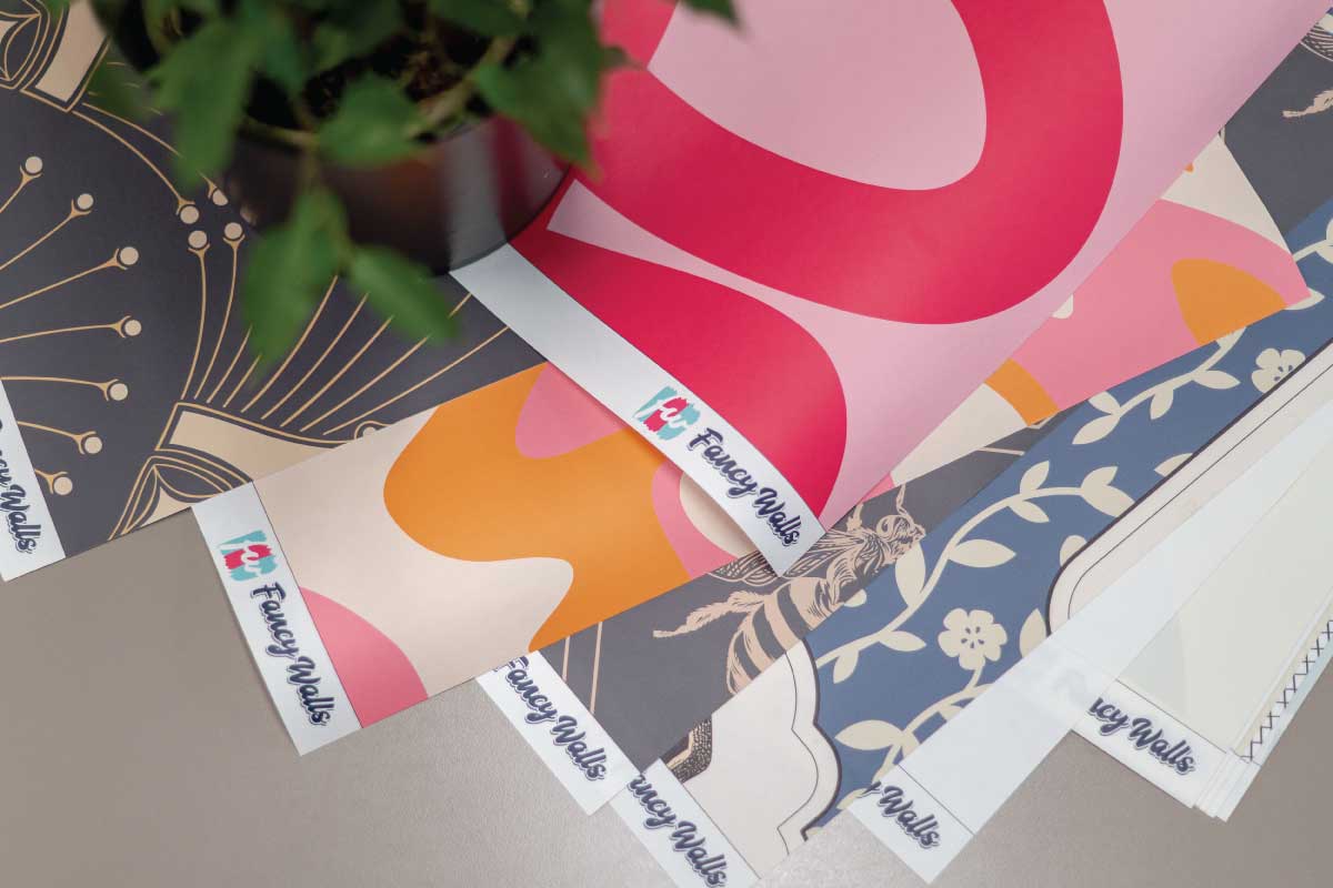 Fancy Walls removable self-adhesive, peel and stick wallpaper