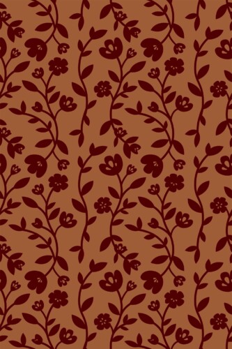 Copper and maroon peel and stick wallpaper by Fancy Walls