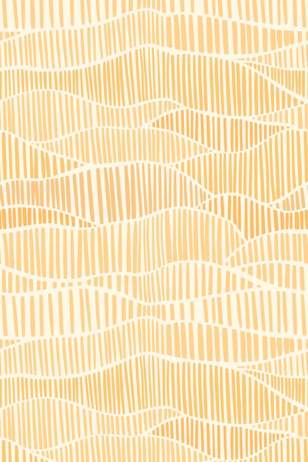 Traditional wallpaper with neutral sand line drawing by Fancy Walls