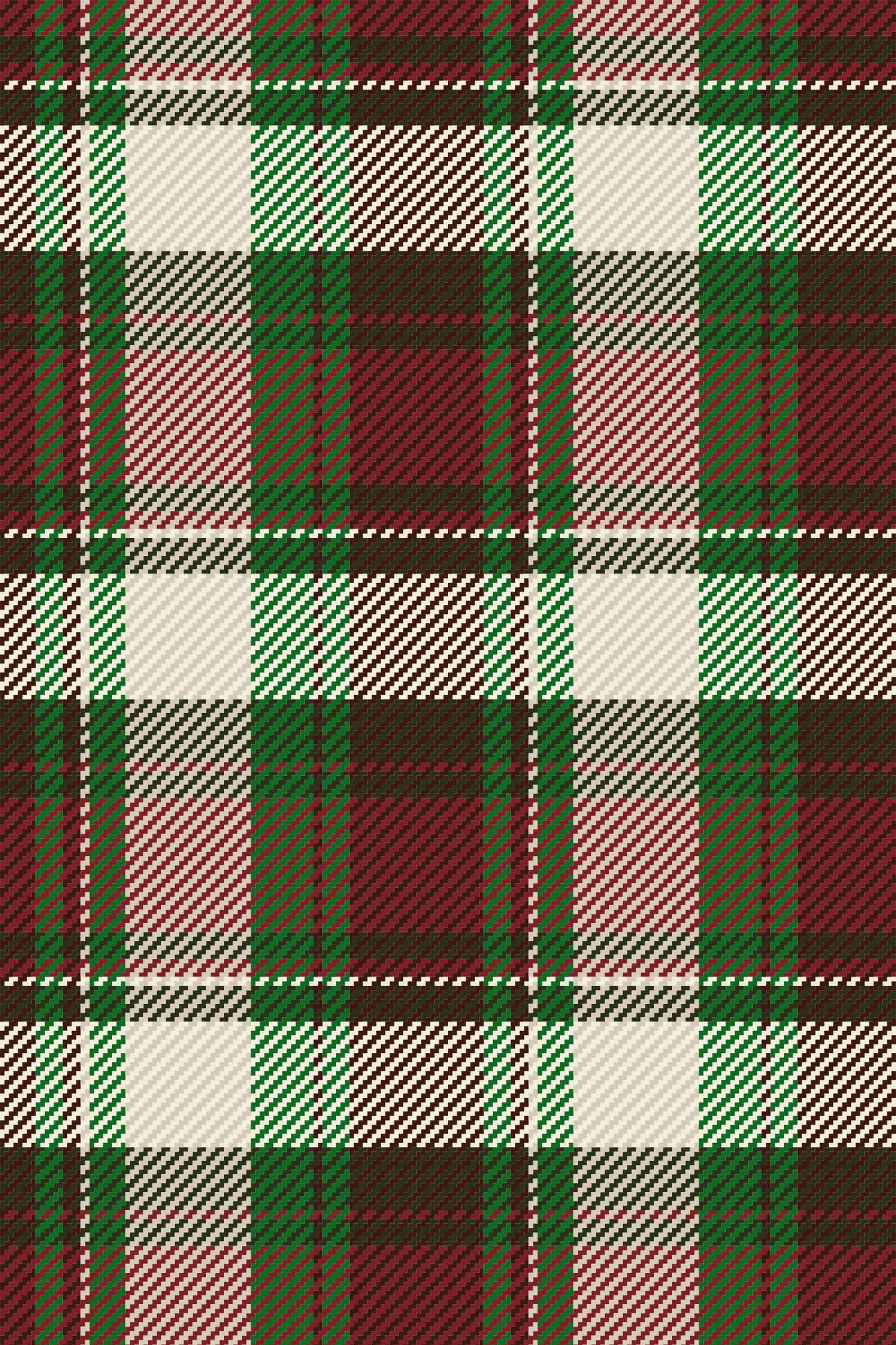 Fancy Walls self-adhesive wallpaper with traditional brown plaid pattern for warm farmhouse interiors.