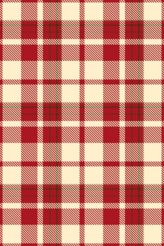 Fancy Walls removable wallpaper showcasing heritage red and beige plaid for traditional spaces.
