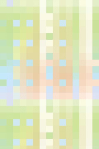 Fancy Walls traditional wallpaper in abstract pastel geometric pattern.