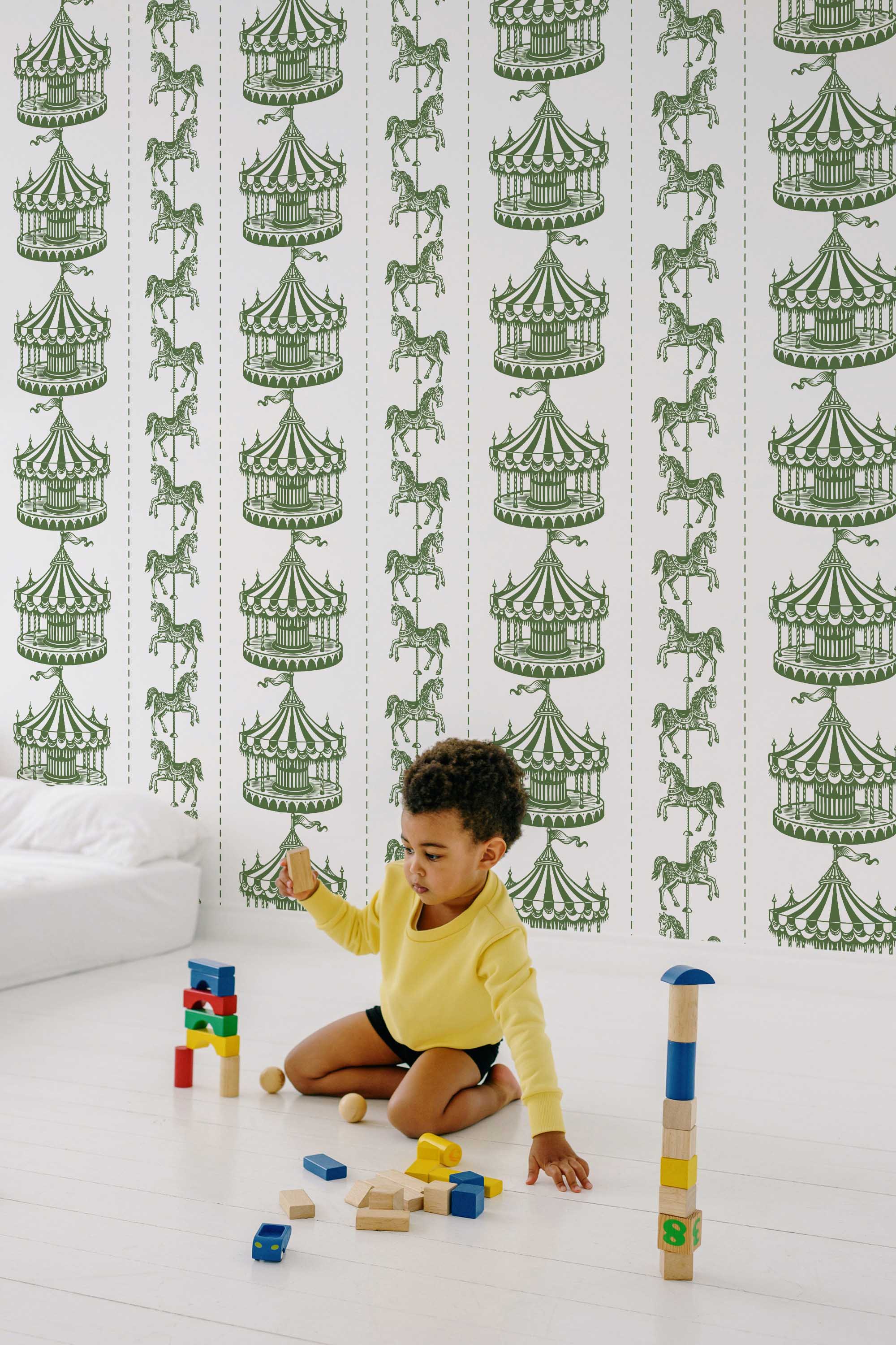 Vintage Circus Wallpaper