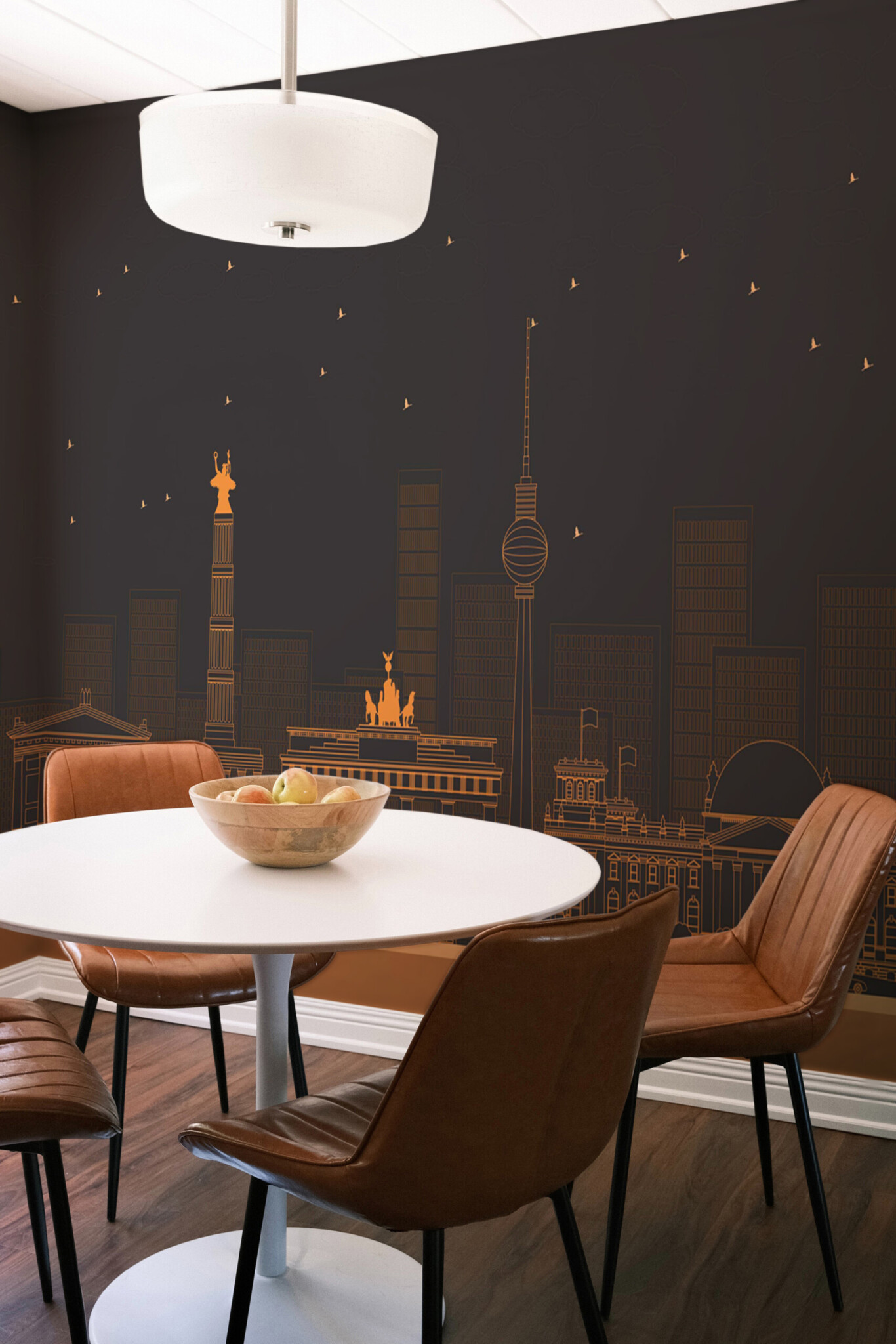 Art Deco Berlin Skyline Peel And Stick Wall Mural Or Non Pasted art-deco-berlin-skyline-peel-and-stick-wall-mural-or-non-pasted