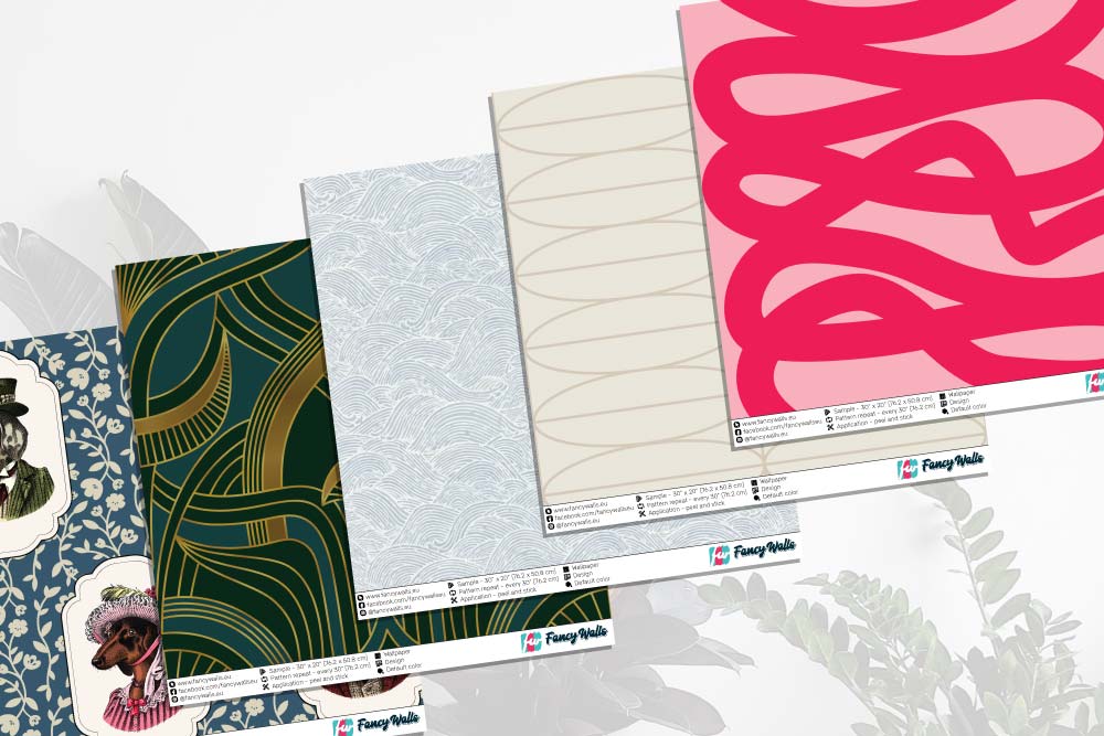 fancy walls peel and stick wallpaper black friday offer 5 sample bundle for 25 dollars