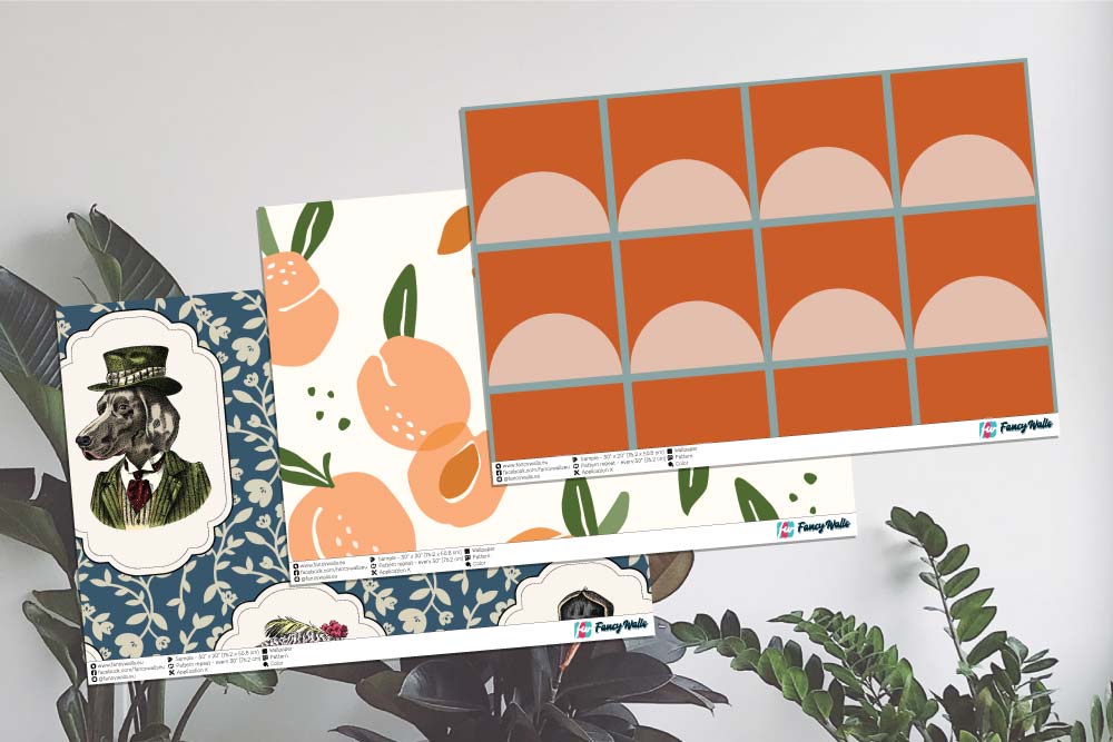 buy any three non-pasted fancy walls samples for 25$ bundle