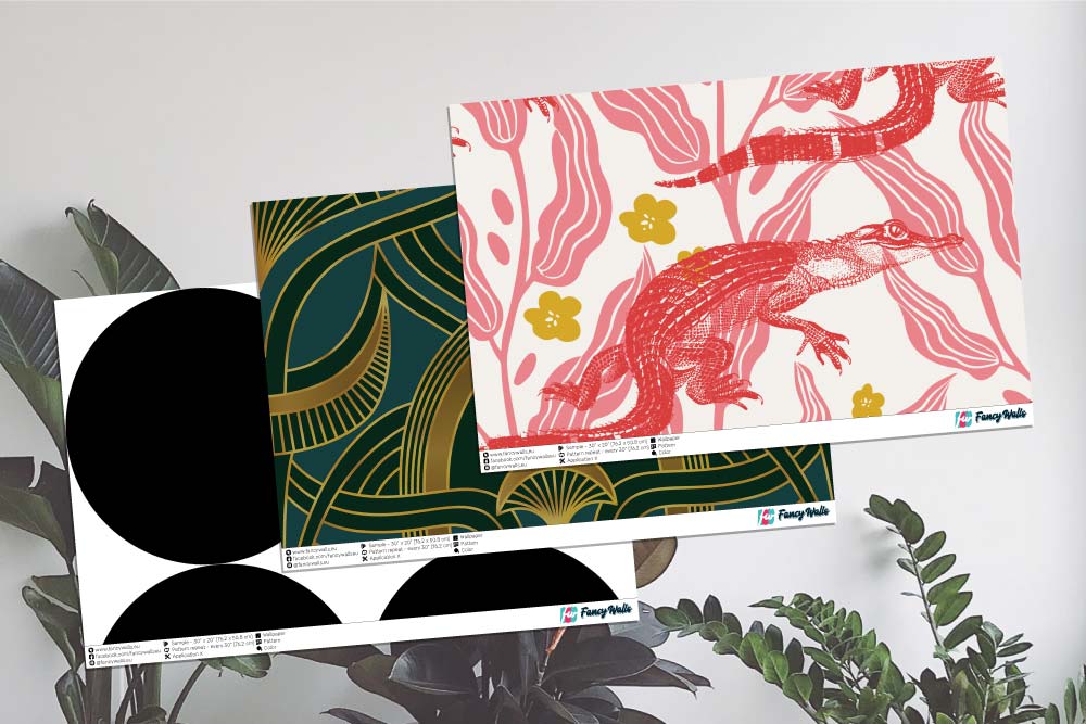 buy any three large wallpaper samples for 25 dollars bundle offer