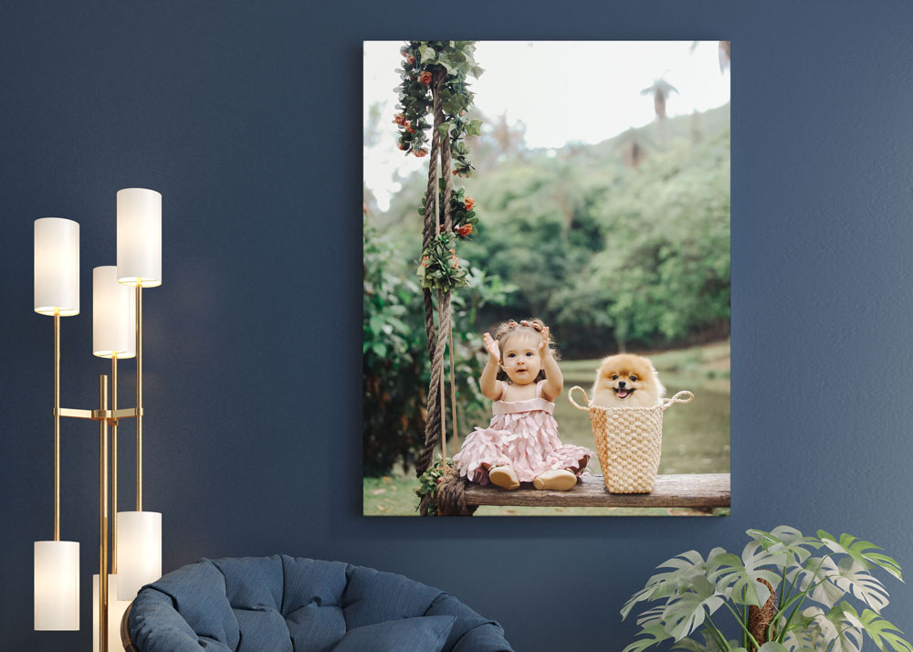 custom canvas print by Fancy Walls