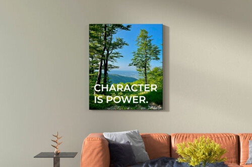 custom canvas text