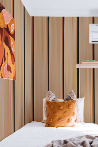 Fancy Walls faux textured peel and stick or non-pasted wall murals. PVC-free and eco-friendly texture imitation wallpaper murals