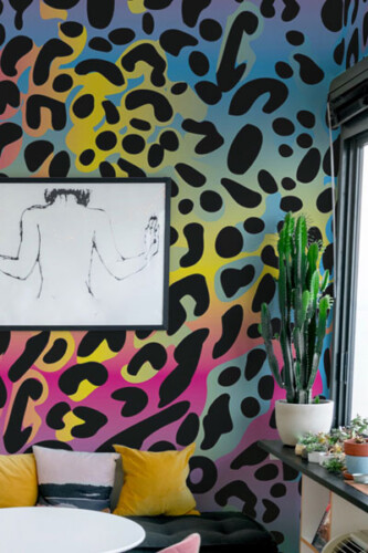 fun and funky wall murals
