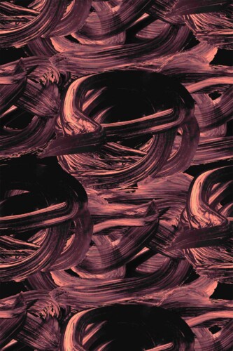 Fancy Walls traditional wallpaper inspired by expressive maroon brush art and abstract flow.