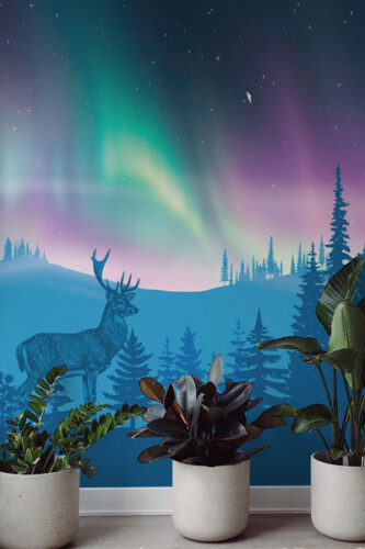 nature wall murals