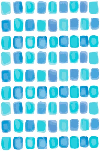 Fancy Walls removable wallpaper with abstract watercolor blocks creating a serene geometric rhythm.